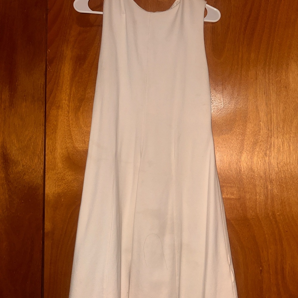 H&M Cream Backless Dress